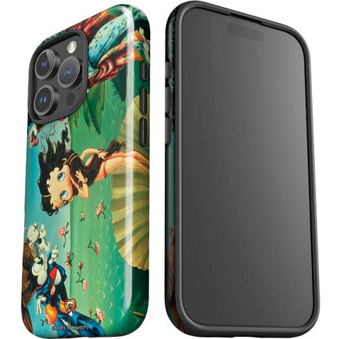 Betty Boop At Sea iPhone 16 Pro Impact Case